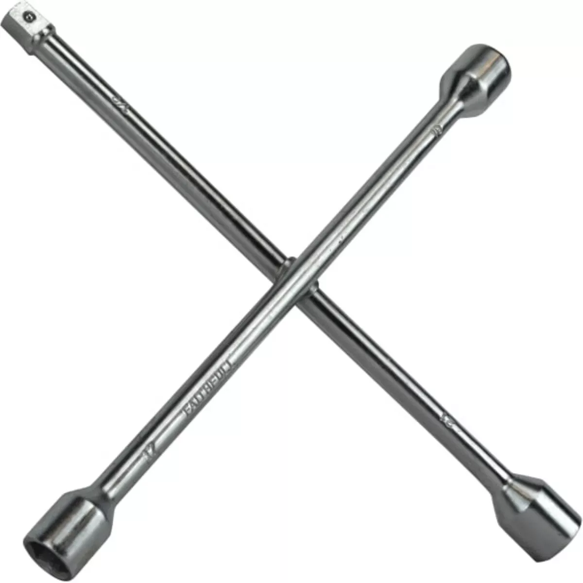 Faithfull FAIAUWB4WC 4-Way Wheel Brace Chrome Plated 14in (350mm)