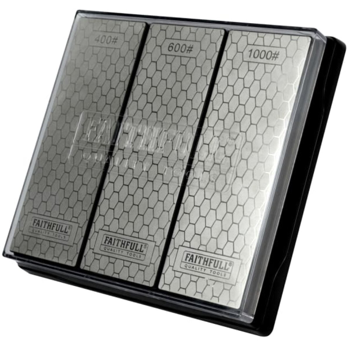 Faithfull FAIDWTRIPLE Diamond Whetstone Kit 3 Piece