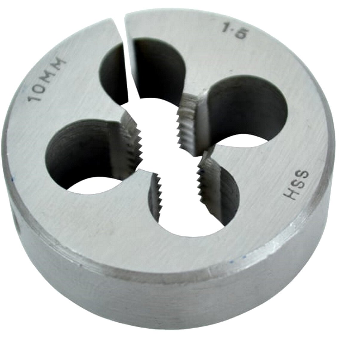 Faithfull FAIHSSDM10 HSS Straight Flute Split Die M10 x 1.50, 1.1/2in OD
