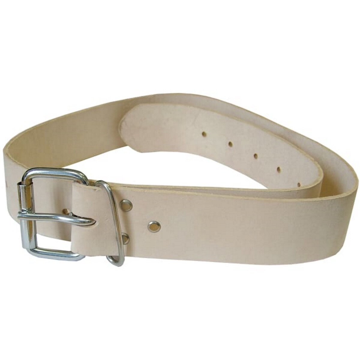 Faithfull FAILB134 Heavy-Duty Leather Belt 45mm Wide 34 - 44" Waist