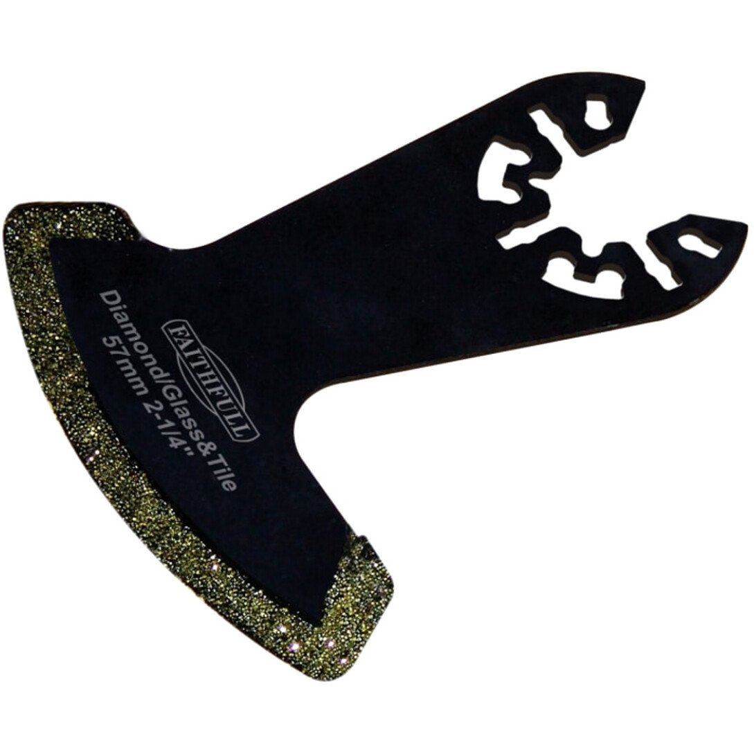 Faithfull FAIMFDIA65 Multi-Functional Tool Diamond Boot Ultra Thin Saw Blade 57mm