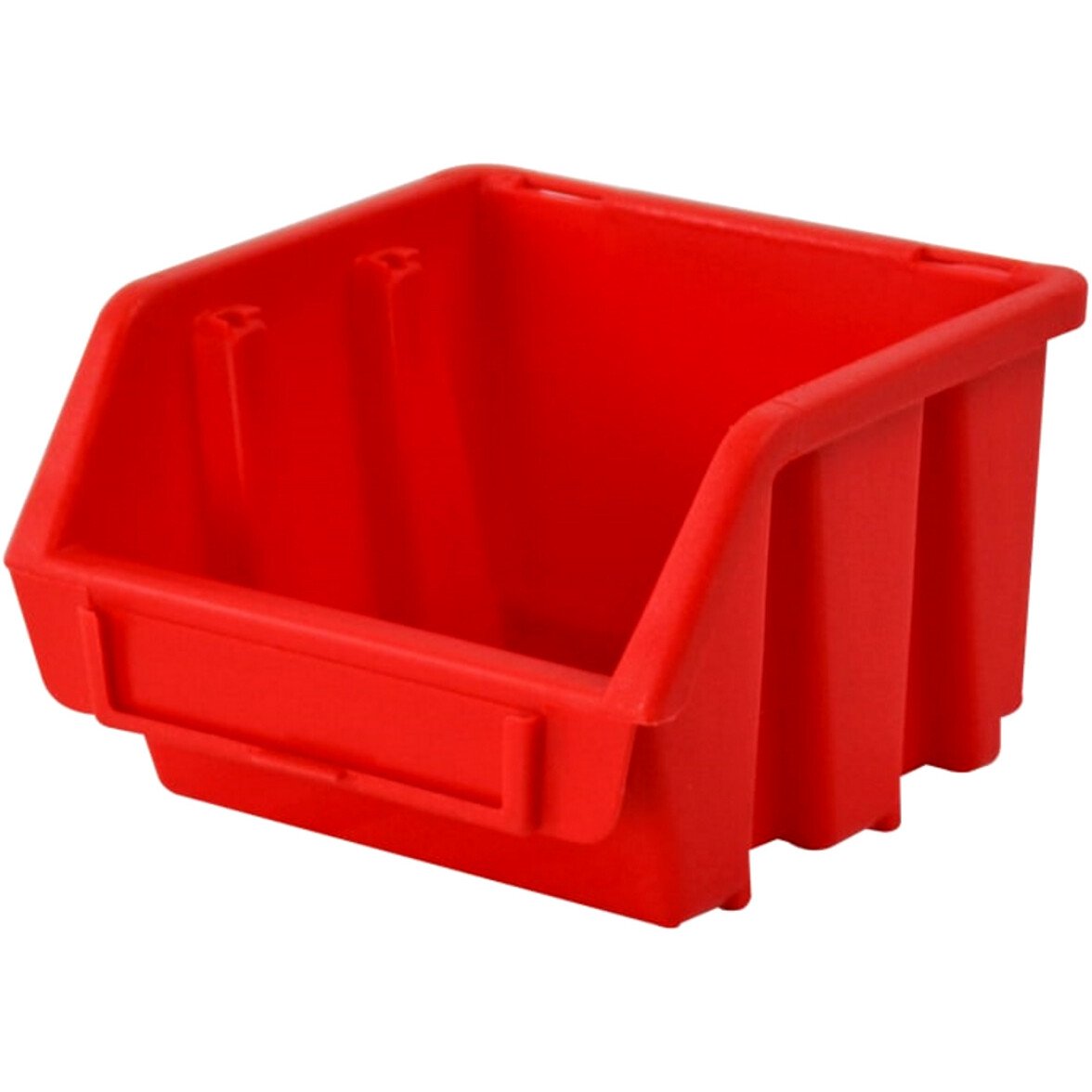 Faithfull FAITBBIN1 Interlocking Storage Bin Size 1 Red 116 x 112 x 75mm