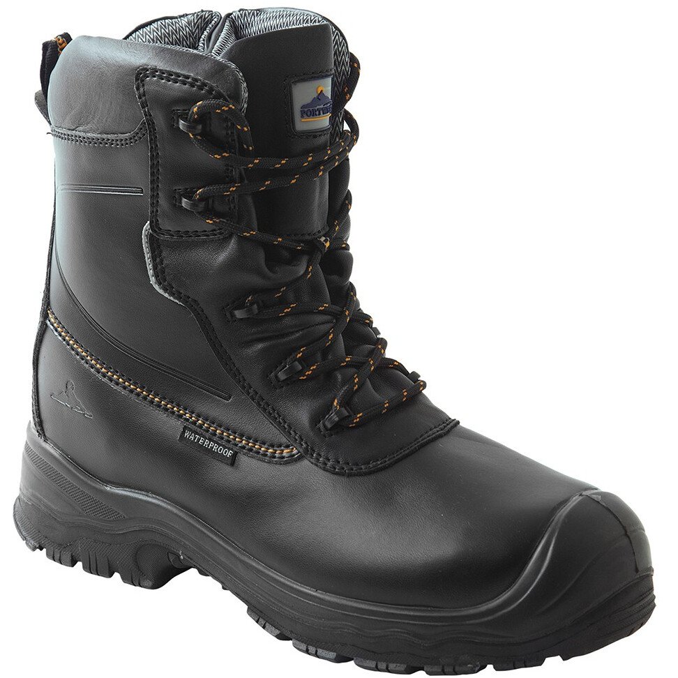 Portwest FD02 Portwest Compositelite Traction 7 inch (18cm) Safety Boot S3 HRO CI WR - Black