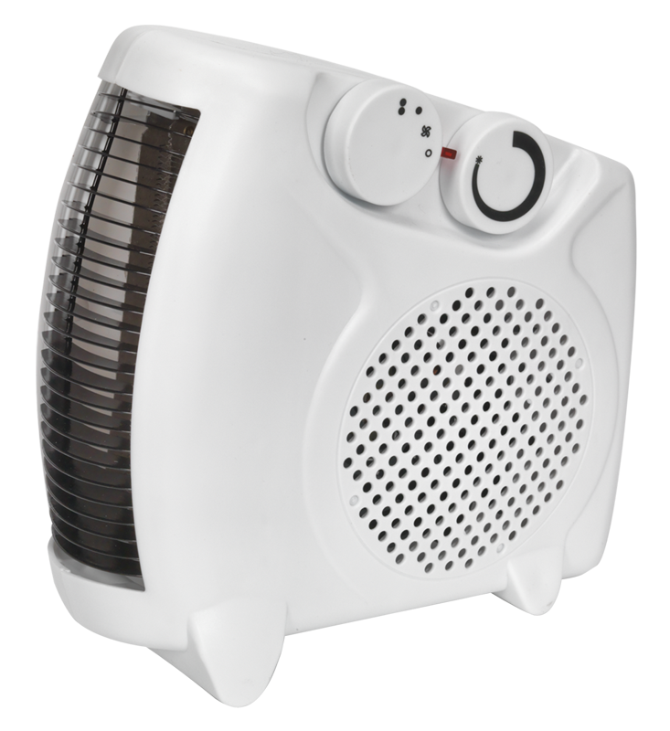Sealey FH2010 Fan Heater 2000W 2 Heat Settings with Thermostat