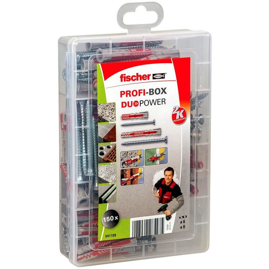 Fischer 541109 Profi-Box DuoPower Short/Long + Screws