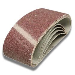 Flexovit 63642588542 75 x 610mm  Grit 120 Aluminium Oxide Cloth Belts  Pack of 10