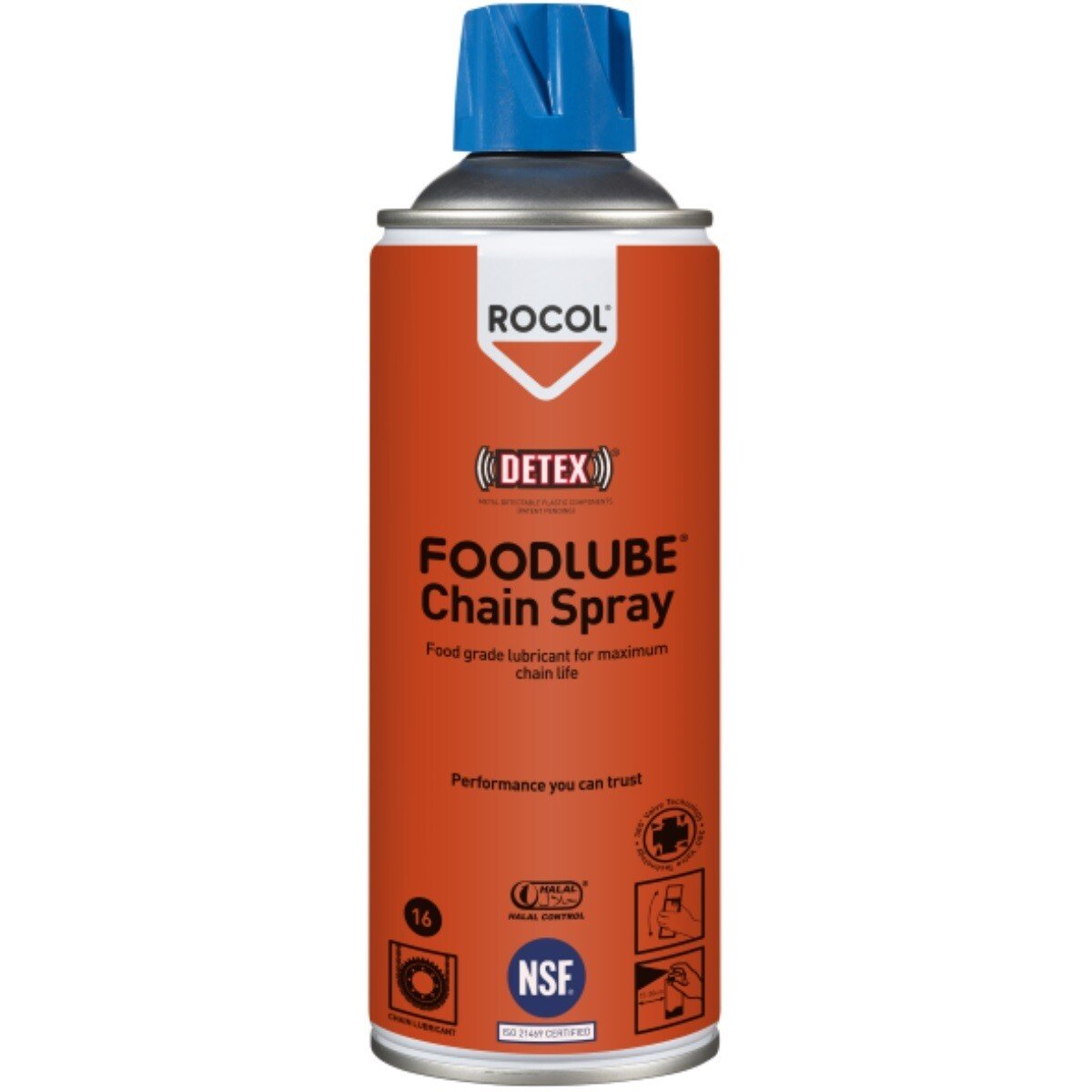 Rocol 15610 400ml FOODLUBE CHAIN SPRAY (NSF Registered)