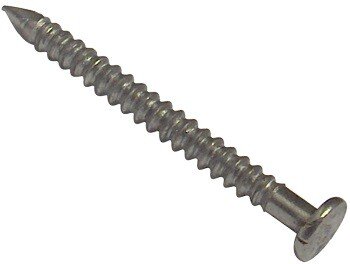Forgefix 500NLAR40B Annular Ring Shank Nail Bright Finish 40mm Bag Weight 500g FORAR40B500