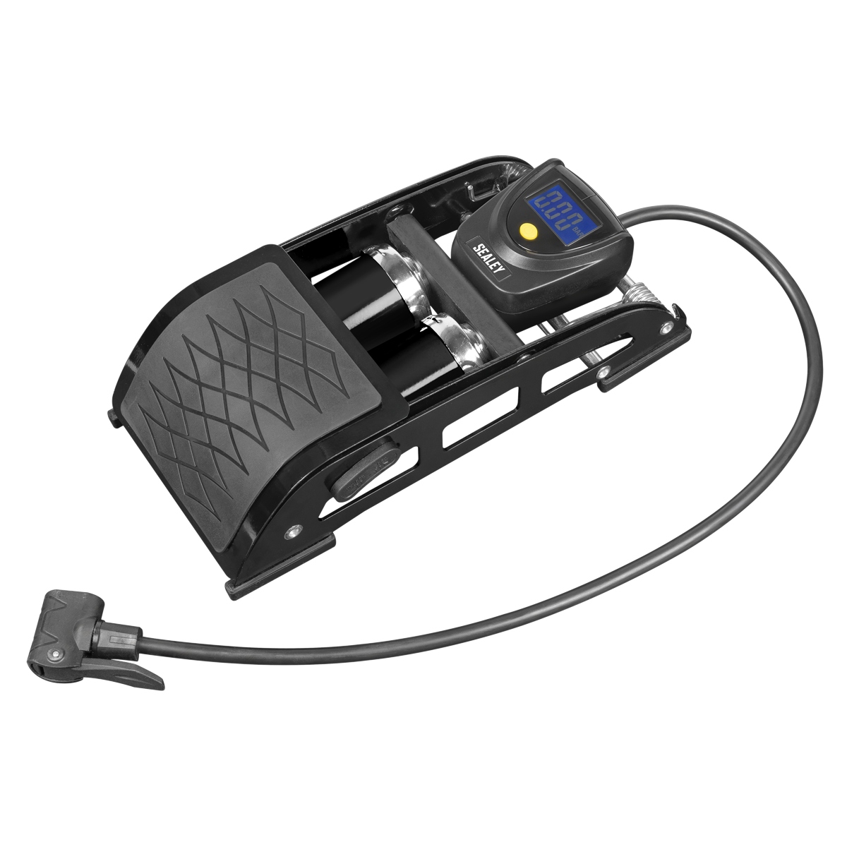 Sealey FP9D Twin Barrel Digital Foot Pump