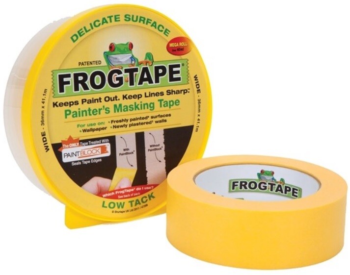 Frog Tape SHU207255 Delicate Masking Tape 36mm x 41.1m from Lawson HIS