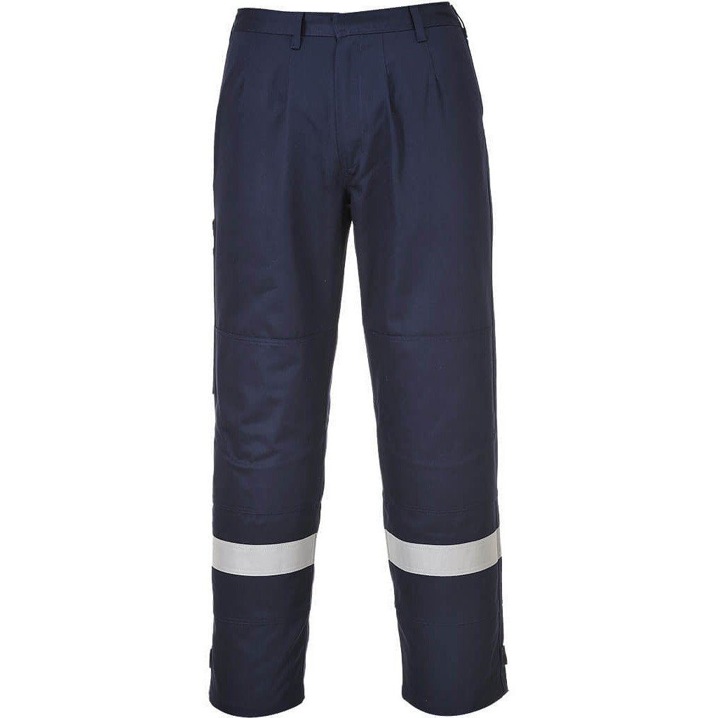 Portwest FR26 (R) Flame Resistant Bizflame Plus Trouser - Regular Leg Length (31")