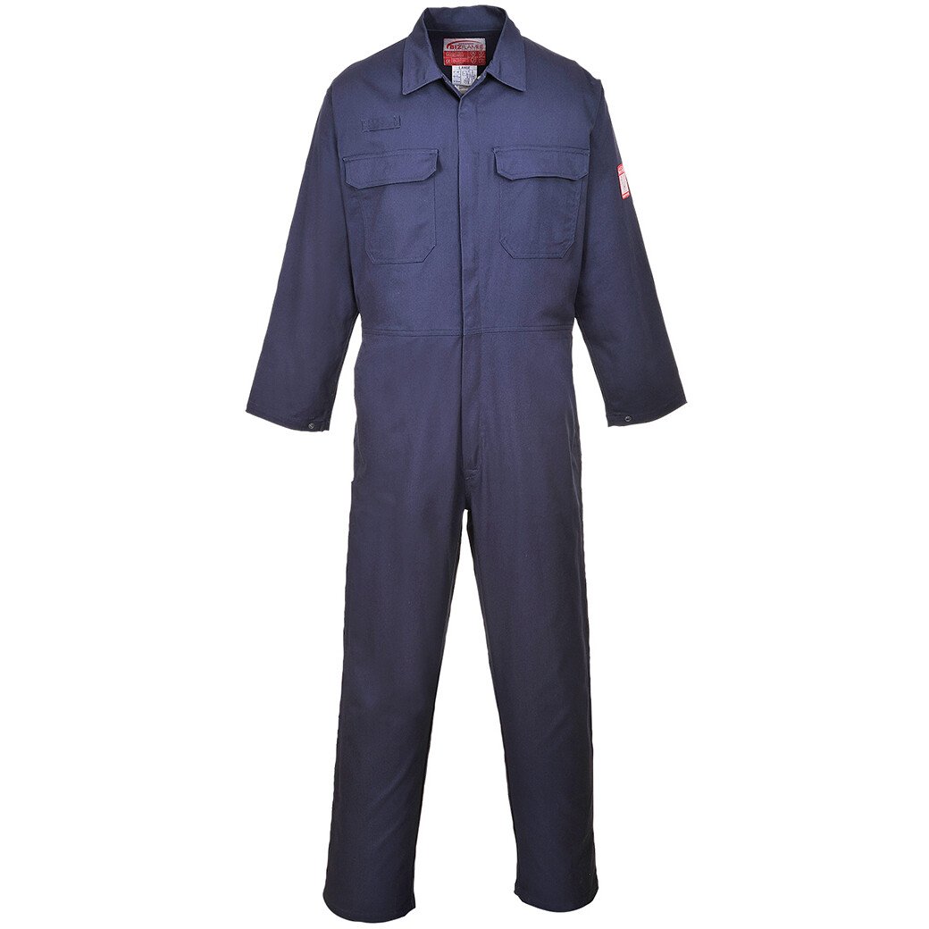 Portwest FR38 FR Bizflame Pro Coverall Flame Resistant - Navy Blue