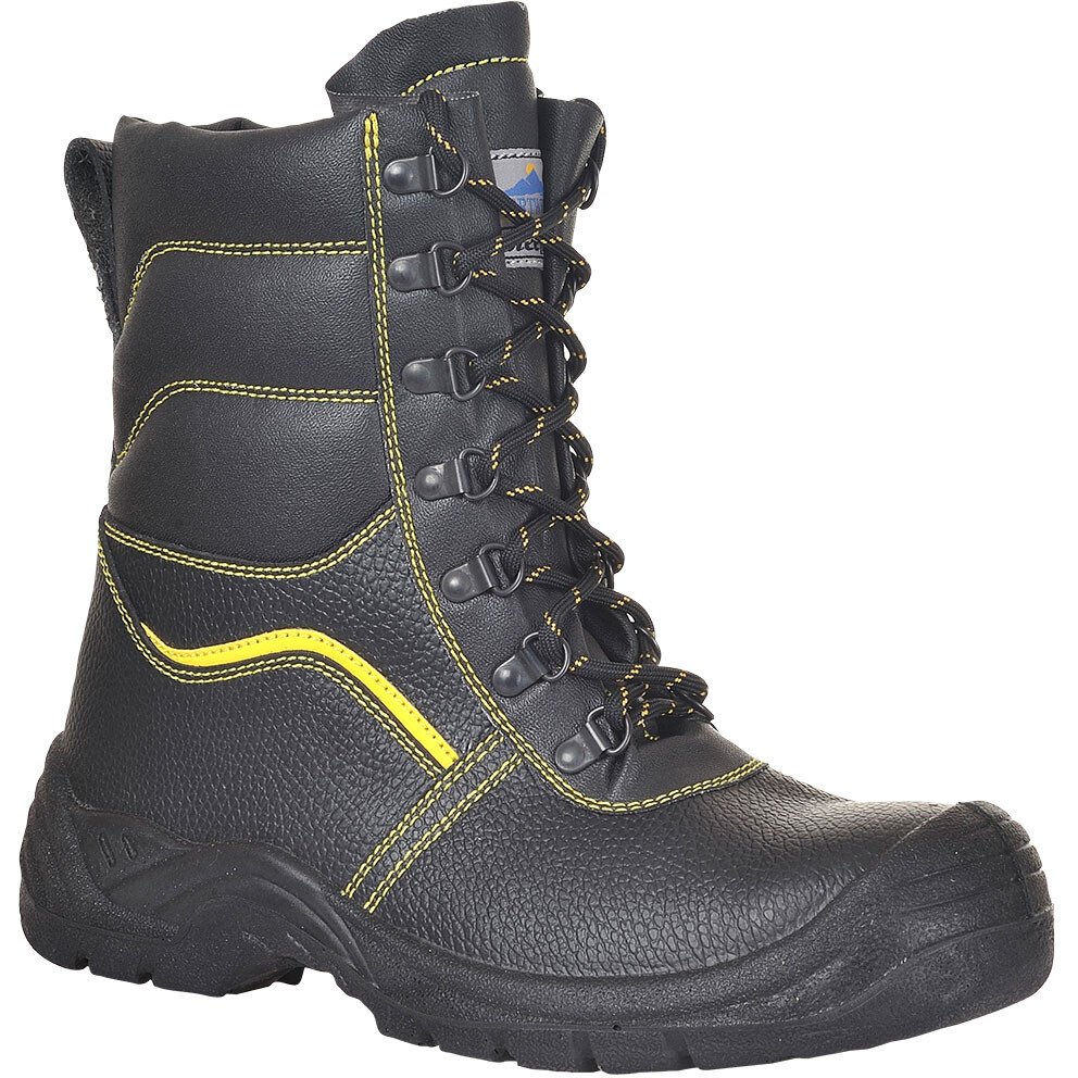 Portwest FW05 Steelite Fur Lined Protector Boot S3 CI - Black