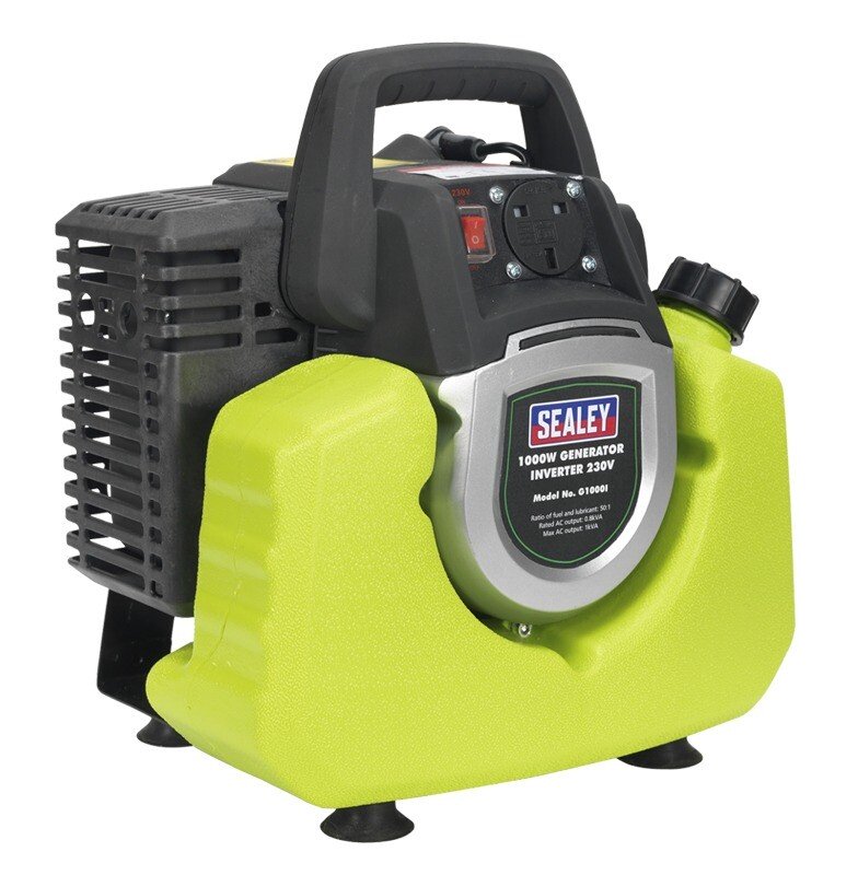 Sealey G1000I 2 Stroke Engine Generator Inverter 1000W 230V