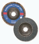 Garryson GFBZ180 (PACKET OF 10) 7" 180mm Std Zirconium Flap Disc Glass Fibre Back/Angled