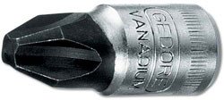 Gedore 6174820 Phillips PH4 Screwdriver Bit Socket 1/4" Drive