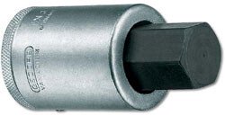 Gedore 6276150 22mm Hex Screwdriver Bit Socket 3/4" Drive