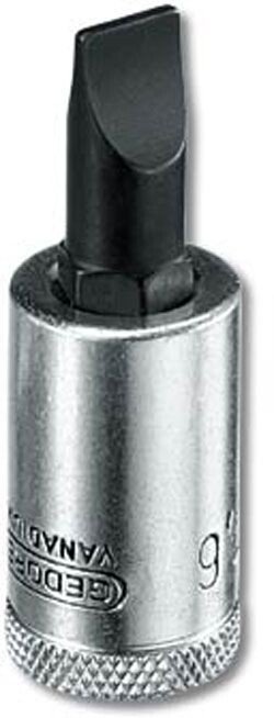 Gedore 6666100 5.5mm x 1mm Screwdriver Bit Socket 3/8" Drive
