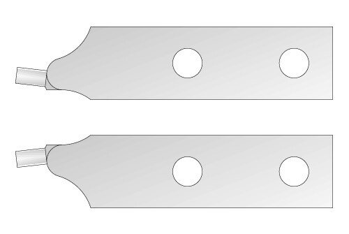Gedore 2011670 Circlip Plier Spare Tips (pair) 3.2mm Diameter E-8000 A 4 EL