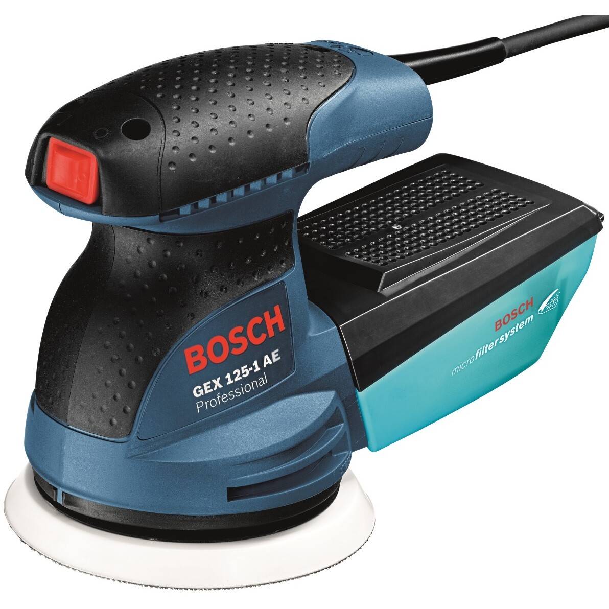 Bosch GEX125 1AE Professional Palm Random Orbit Sander 230V from