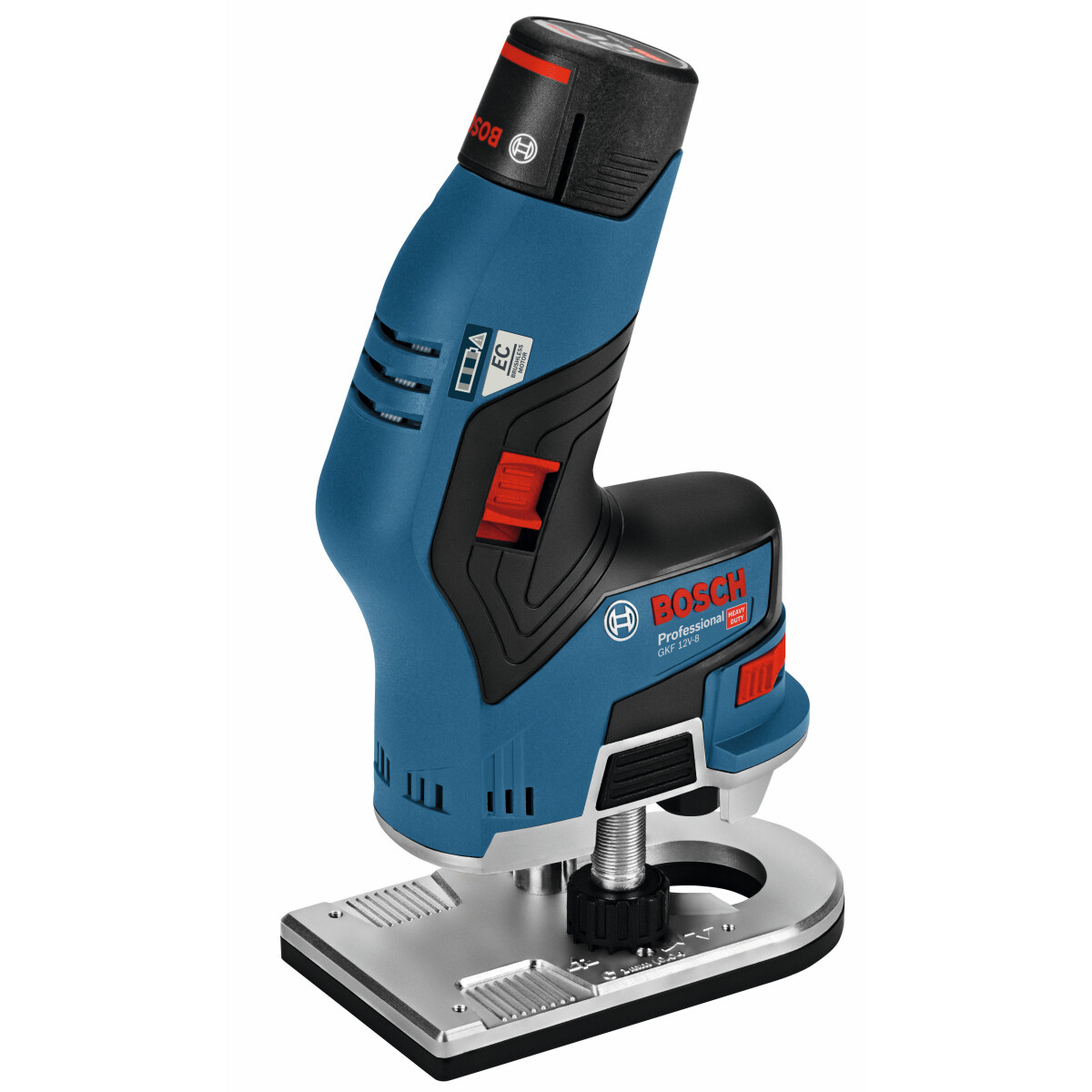 Bosch GKF12V8 12V Brushless Compact Router 2x3.0Ah in L-Boxx