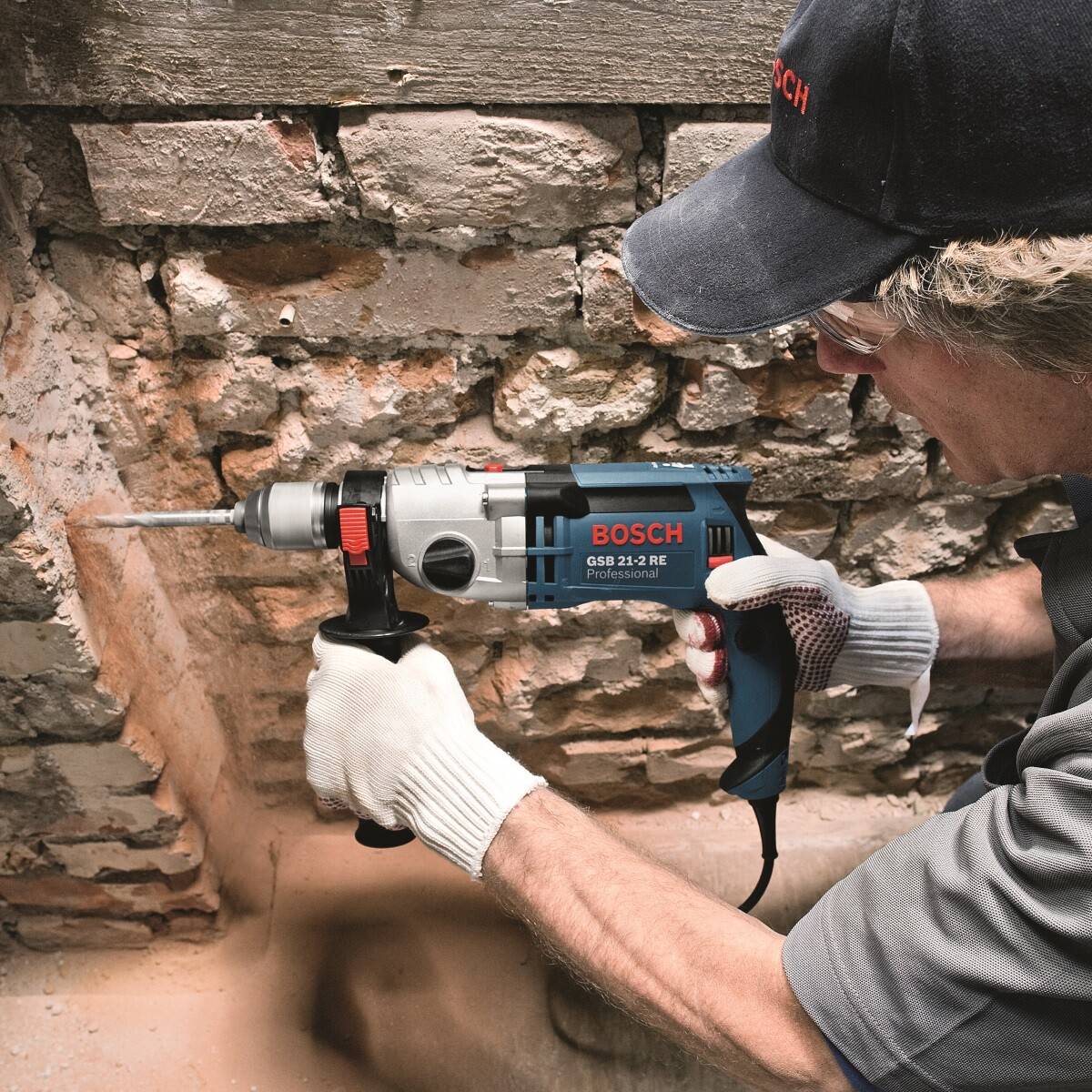Bosch GSB 21 2 RE 13mm 1100W Impact Drill