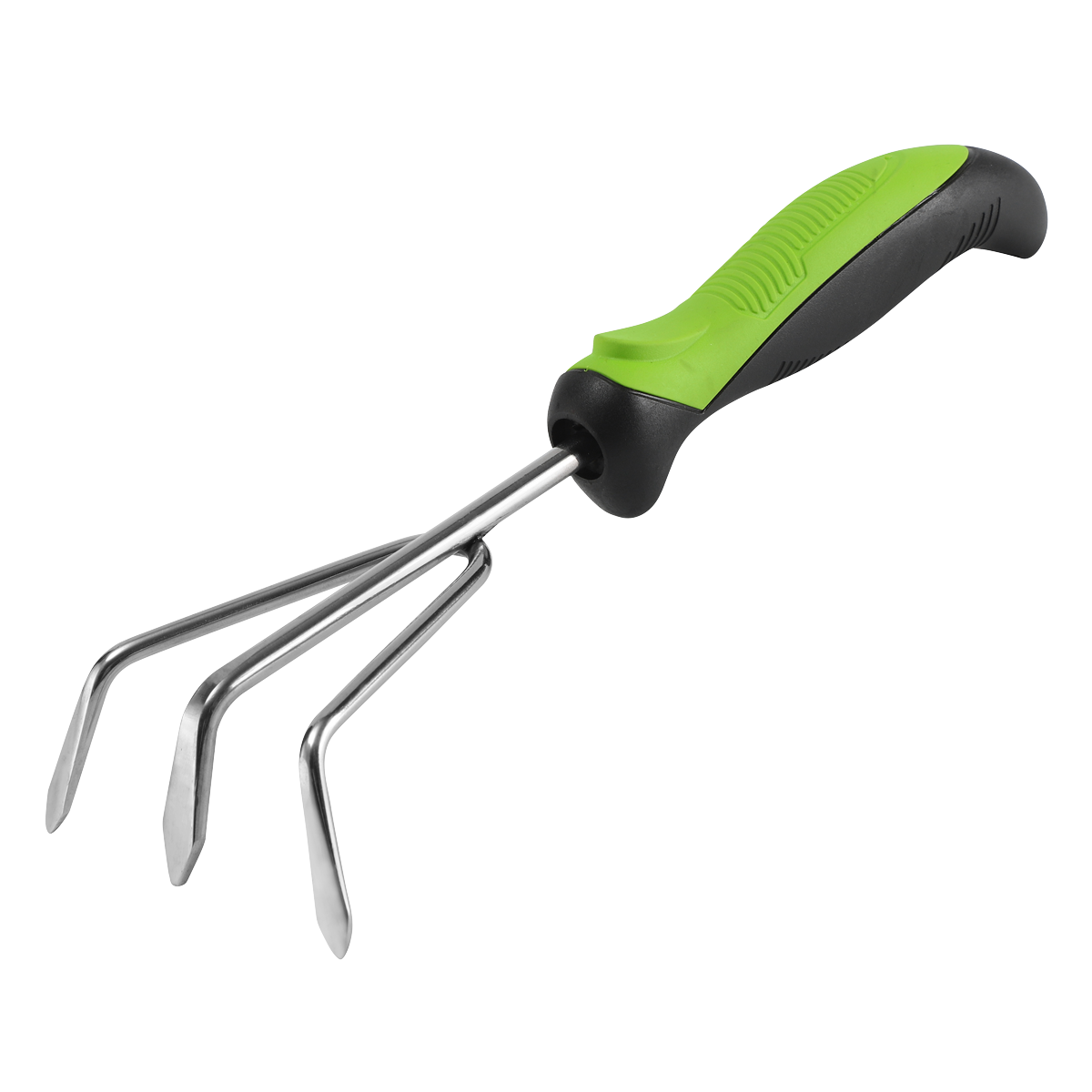 Sealey GTSG011 Hand Cultivator with Soft Grip Handle & Stainless Steel Tines