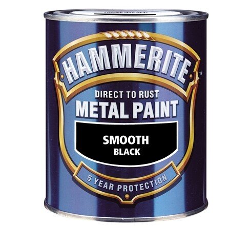 Hammerite HMMSF250 Direct to Rust Smooth Finish Metal Paint 250ml - Smoothrite