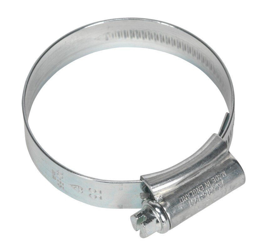 Sealey HCJ2 Hi-Grip Hose Clips Zinc Plated ø40 - 55mm Pack of 20