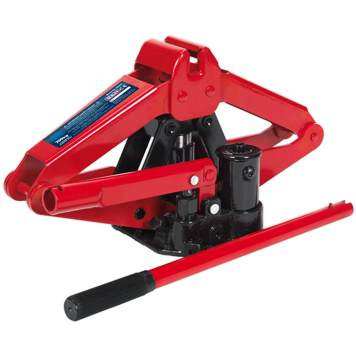 Sealey HSJ07 Hydraulic Scissor Jack 700kg from Lawson HIS