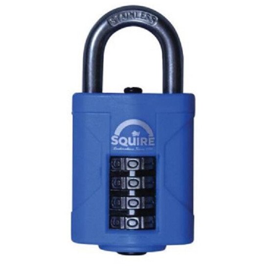 Squire HSQCP40SBX CP40SBX Heavy-Duty Rustproof Marine Combi Padlock 38mm Boxed