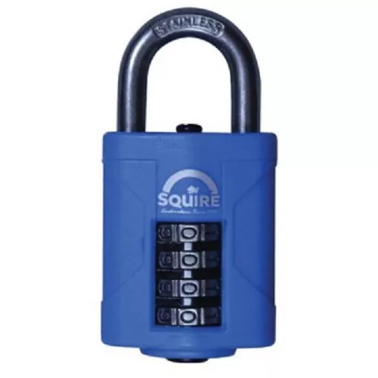 Squire HSQCP40SBX CP40SBX Heavy-Duty Rustproof Marine Combi Padlock 38mm Boxed