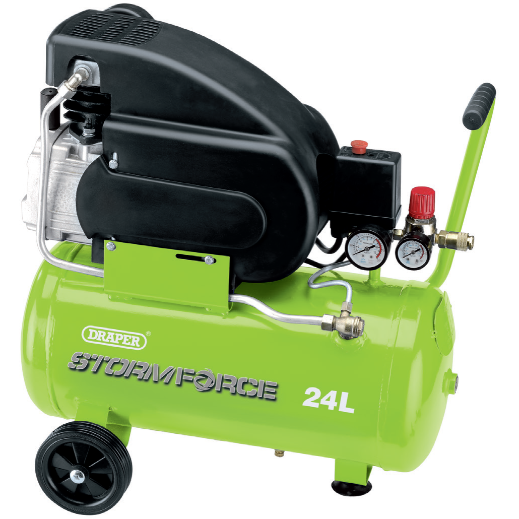 Draper 49455 24L Air Compressor 240v with Air Tool Kit from Lawson HIS