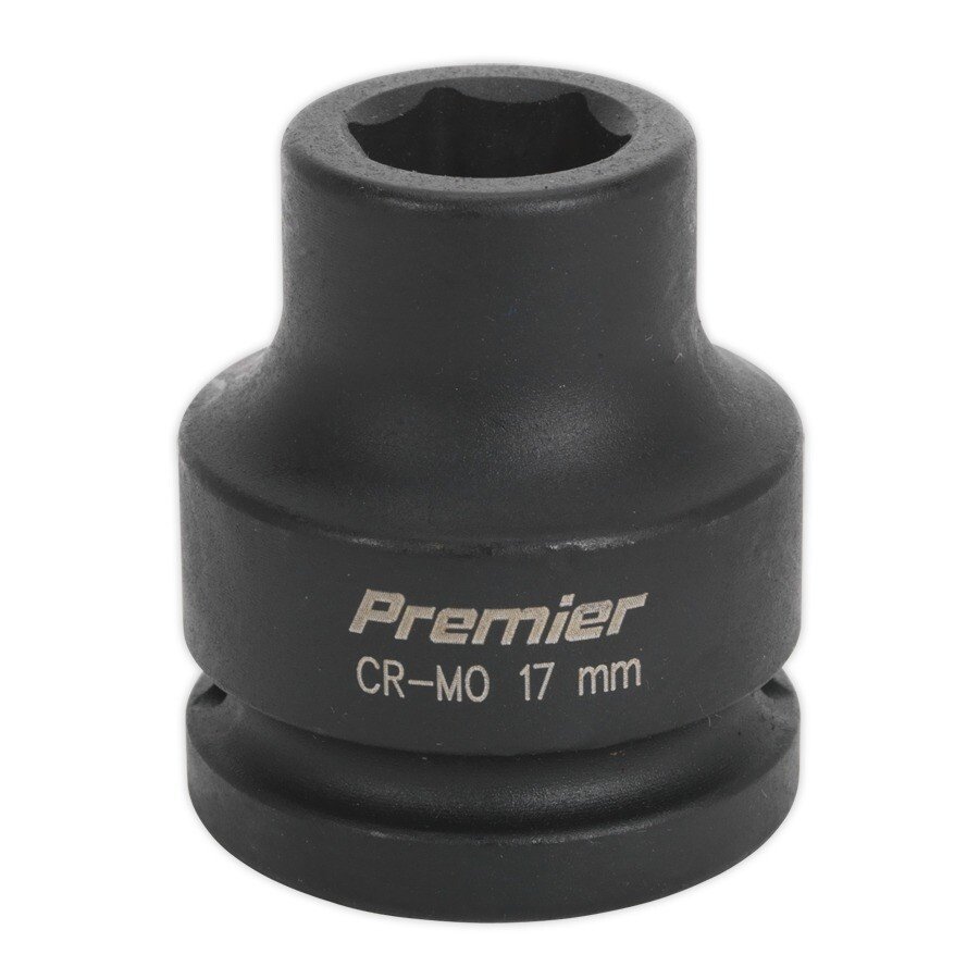 Sealey IS3417 Impact Socket 17mm 3/4"Sq Drive