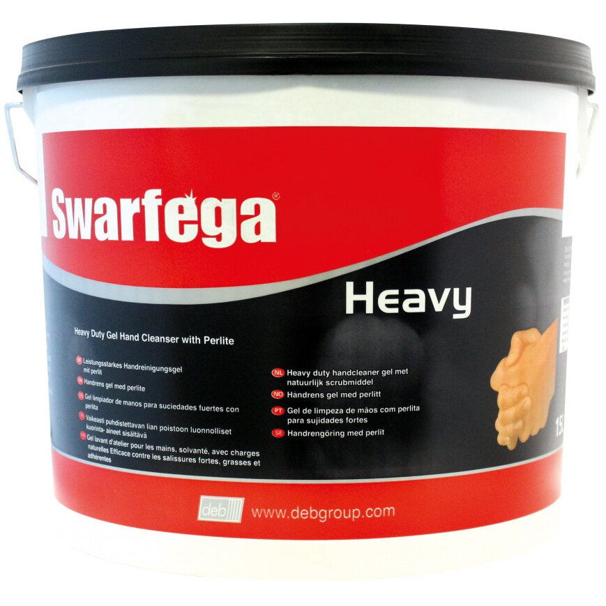 Deb SHD125KG Swarfega® Heavy Duty Gel Hand Cleanser - 15 Litre Pail