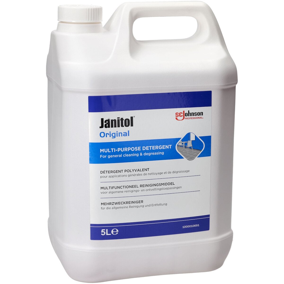 Deb JAN60O Janitol Original Degreaser - 5 Litre