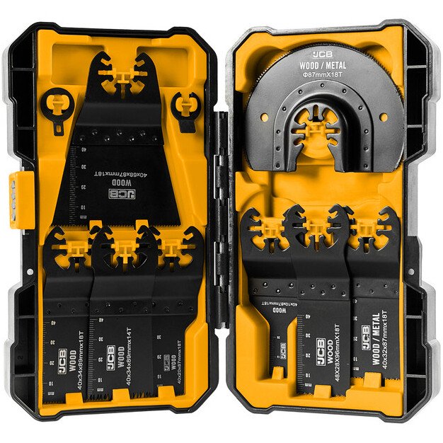 JCB JCBPTAMT8 Multi Tool Accessory Set 8 Piece from Lawson HIS