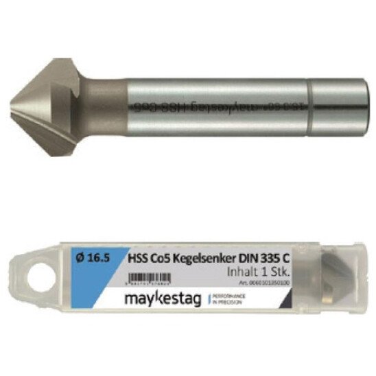 Maykestag 16.5mm M35 Cobalt Countersink Bit (M8)