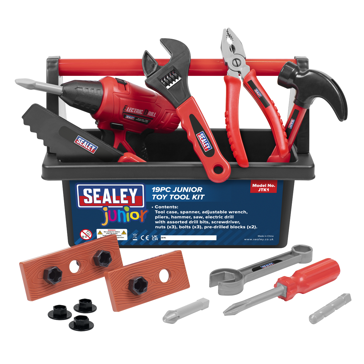 Sealey JTK1 Toy Tool Kit 19pc