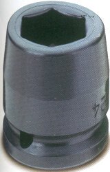King Dick HPM 232 1/2" Drive Impact Socket Standard Length 6 Point Hex Metric 32mm