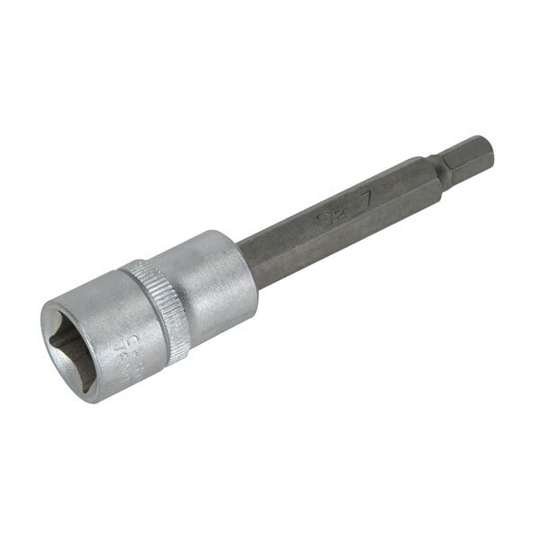 King Dick MSHA 206L 3/8" Drive Insert Hexagon Bit Socket Long AF 3/16"