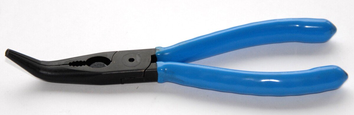 King Dick LNPB 205 Long Bent Nose Pliers Industrial Range 205mm