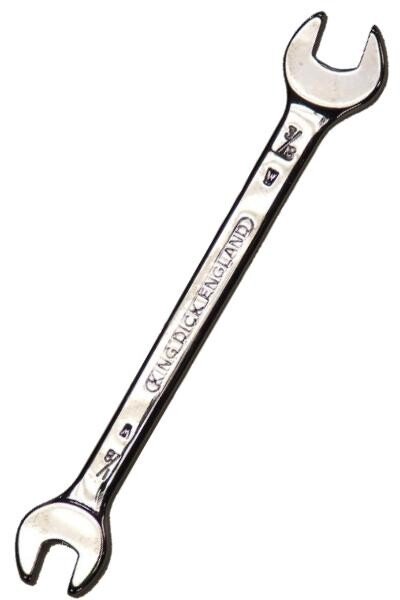 King Dick SLW 612 Open End Spanner / Wrench 3/4" x 7/8" BSW