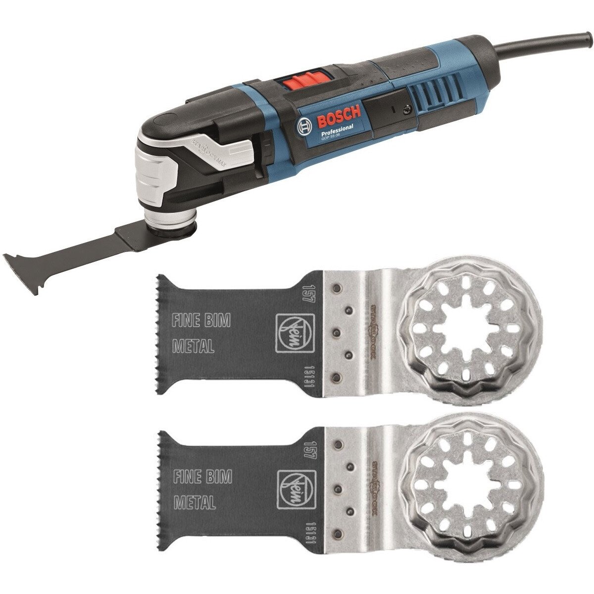 Bosch GOP 55-36 550W Multi-Cutter with 3 Blades in Carton - 110V 