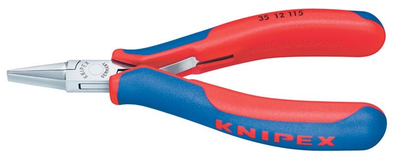Knipex 35 12 115 115mm Flat Jaw Electronics Pliers 27698