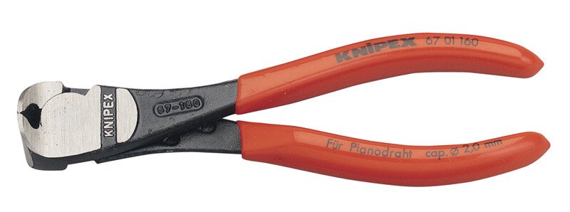 Knipex 67 01 160 SBE 160mm High Leverage End Cutting Pliers 81709