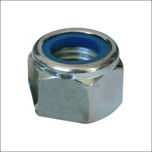 Lawson-HIS NYPM6 M6 (6mm) Nyloc Nut Type P BZP Zinc Plated (Packet of 100)
