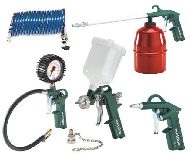 Metabo LPZ7 Compressed Air Tool Set