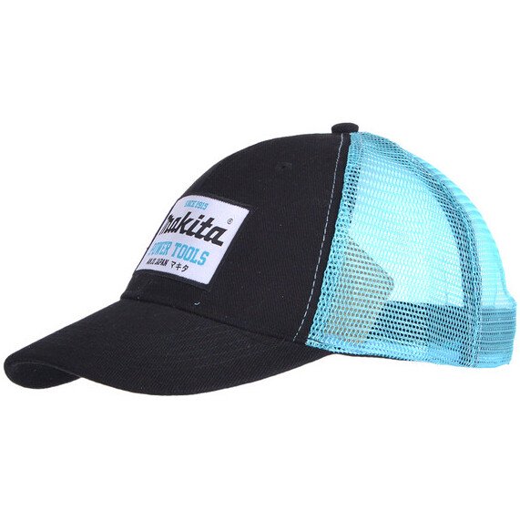 Makita 98P236 1/2 Mesh Black / Blue Baseball Cap with Makita Logo