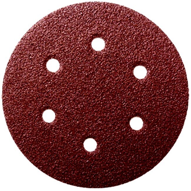 Makita P-37524 Velcro Backed 150mm Abrasive Disc 180 Grit (Pack of 10)